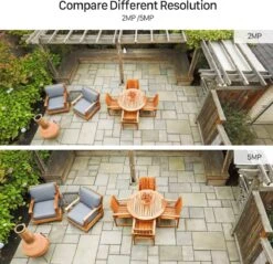 PuroTech Beveiligingscamera PRO - Wifi Smart Waterproof IP66 - Draaibaar En Kantelbaar - Voor Binnen & Buiten - Full HD 5MP - Dome IP Camera - Nachtzicht - Draadloos Internet - Met Recorder -Makita || Merkloos || Stanley Verkoopwinkel 1200x1161 15