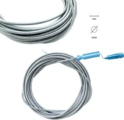 TETRA Ontstoppingsveer 10 M - Ø 6mm - Reinigingsveer - Afvoerontstopper - Gootsteenontstopper -Makita || Merkloos || Stanley Verkoopwinkel 1200x1161