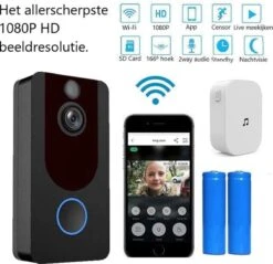 Living Needs Draadloze Deurbel – Video Deurbel – Deurbel Met Camera – 1080P HD. -Makita || Merkloos || Stanley Verkoopwinkel 1200x1161 28