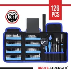 Brute Strength - 126 Delige Precisie Schroevendraaierset Magnetisch - Universeel - Magnetisch - Gereedschapset- Schroevendraaiers - Bitset Met Torx - Cadeau Voor Man -Makita || Merkloos || Stanley Verkoopwinkel 1200x1161 6