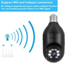 PuroTech Beveiligingscamera Zwart - IP Camera - E27 Dikke Fitting- Spy Camera - 2-Weg Audio - Beweeg En Geluidsdetectie - Nachtvisie - Draadloos - Huisdiercamera - Opslag In Cloud & App - Lamp Camera - 360 Graden Panoramisch 14 PuroTech Beveiligingscamera Zwart - IP Camera - E27 Dikke Fitting- Spy Camera - 2-Weg Audio - Beweeg En Geluidsdetectie - Nachtvisie - Draadloos - Huisdiercamera - Opslag In Cloud & App - Lamp Camera - 360 Graden Panoramisch -Makita || Merkloos || Stanley Verkoopwinkel 1200x1164 16