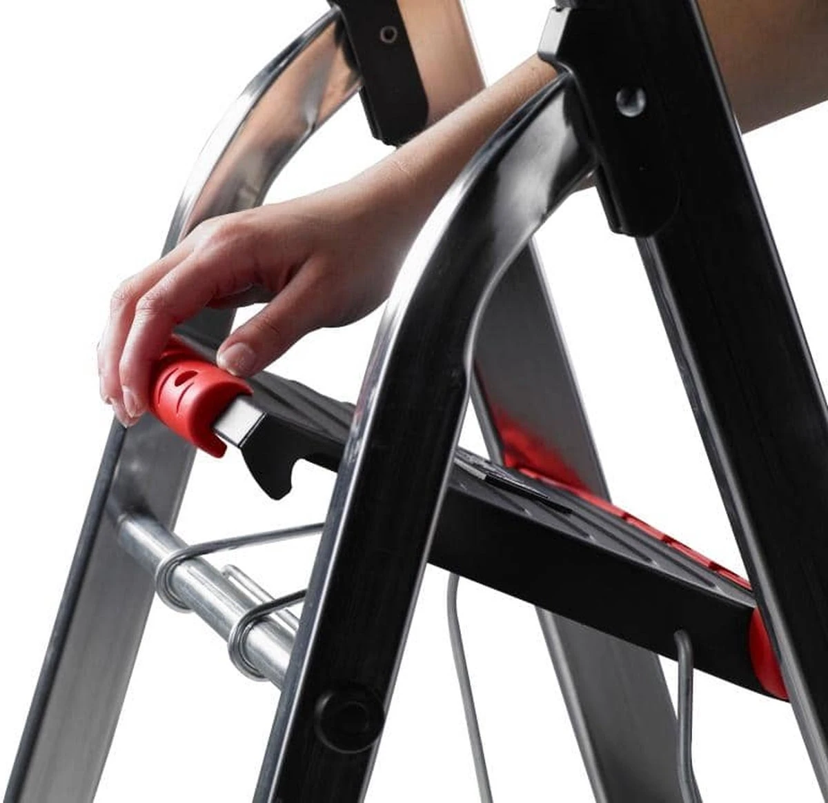 Altrex Double Decker 6 Treeds - Huishoudtrap - Werkhoogte 3.25m 9 Altrex Double Decker 6 Treeds - Huishoudtrap - Werkhoogte 3.25m - Afbeelding 9