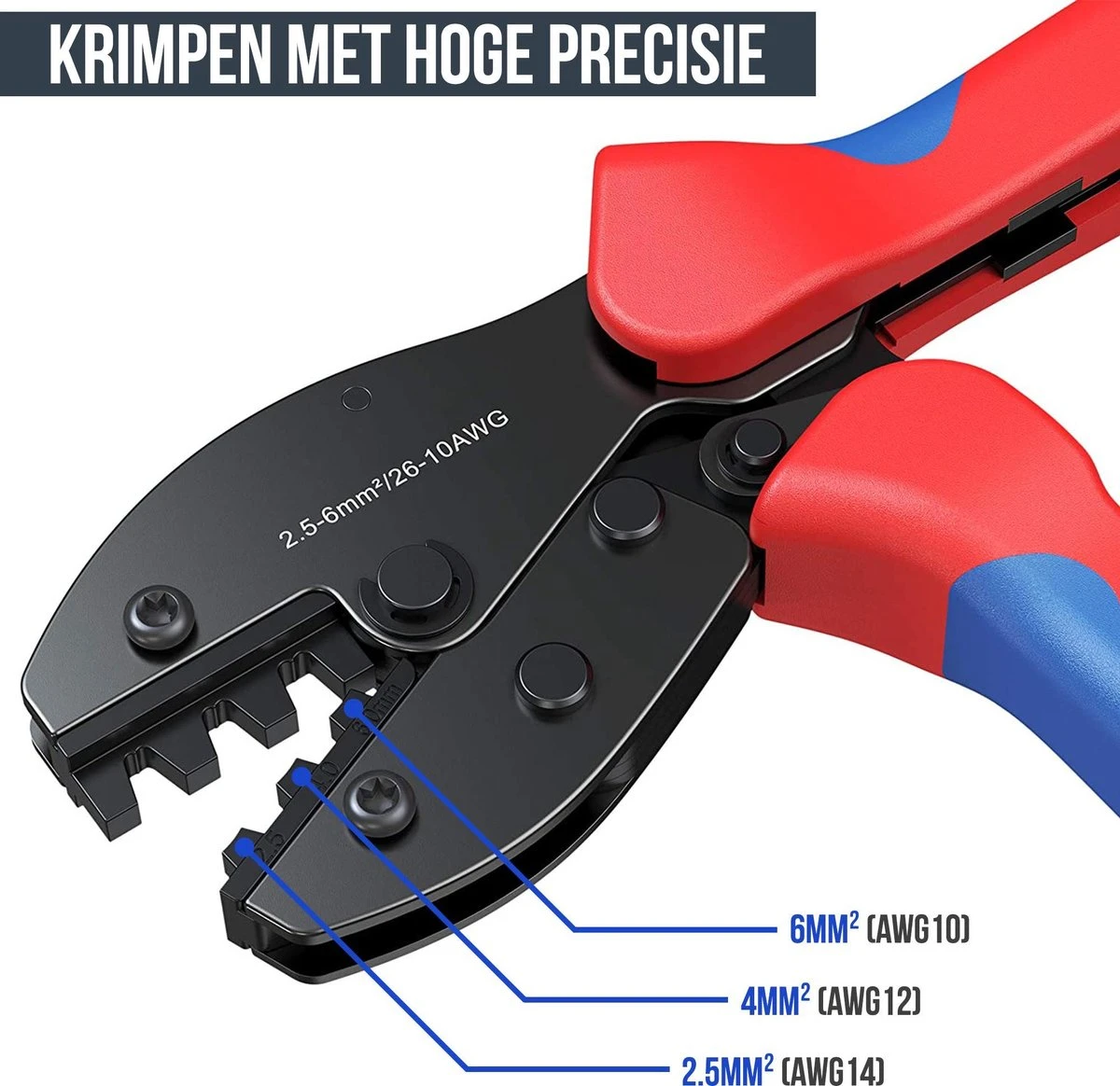 MC4 Connector Krimptang | Zonnepanelen - Solar Panel - Solar Kabel | 2.5-4-6mm2 4 MC4 Connector Krimptang | Zonnepanelen - Solar Panel - Solar Kabel | 2.5-4-6mm2 - Afbeelding 4