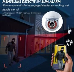 Looki Beveiligingscamera Voor Buiten - Full HD - 360PRO - Met 32GB SD-kaart & Cloud - WIFI IP Camera - Met Nachtzicht - Wit -Makita || Merkloos || Stanley Verkoopwinkel 1200x1165 14