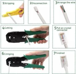 LOUZIR Krimptang UTP Netwerk Kabel RJ11 RJ12 RJ45 Cat 5E Cat6 - Kabelstripper - Striptang - Ethernet Netwerk Kabel Krimper - Cable Shrinker - Crimping Tool 14 LOUZIR Krimptang UTP Netwerk Kabel RJ11 RJ12 RJ45 Cat 5E Cat6 - Kabelstripper - Striptang - Ethernet Netwerk Kabel Krimper - Cable Shrinker - Crimping Tool -Makita || Merkloos || Stanley Verkoopwinkel 1200x1165 7