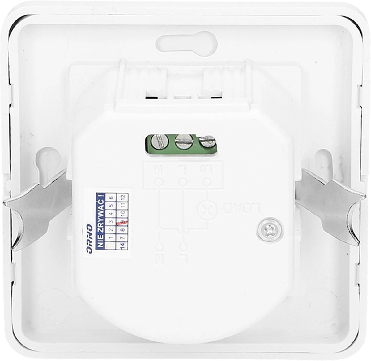 PIR Bewegingsmelder - 160 ° Detectie - Wand Inbouw - 9 Meter Bereik - Wit - 1200 Watt 5 PIR Bewegingsmelder - 160 ° Detectie - Wand Inbouw - 9 Meter Bereik - Wit - 1200 Watt - Afbeelding 5