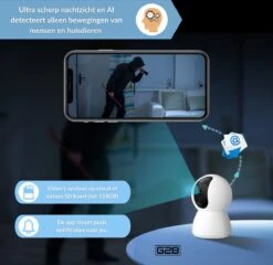 G2B® Huisdiercamera Met App - Intelligente Hondencamera - Dog & Pet Camera Hond - NIEUW - WiFi - 3MP Super HD 1536p - Nachtzicht - Professioneel -Makita || Merkloos || Stanley Verkoopwinkel 1200x1166 15