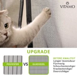 VITAMO Magnetisch Vliegengordijn - Premium Glasvezel Horgordijn - Deurhor - Deurgordijn - 210 X 101 Cm - Wit 12 VITAMO Magnetisch Vliegengordijn - Premium Glasvezel Horgordijn - Deurhor - Deurgordijn - 210 X 101 Cm - Wit -Makita || Merkloos || Stanley Verkoopwinkel 1200x1166 20