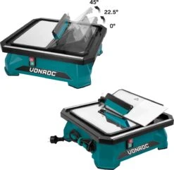VONROC Tegelzaag 650W –Waterkoeling – Incl. 180mm Diamant Zaagblad, Parallelgeleider En Verstekgeleider -Makita || Merkloos || Stanley Verkoopwinkel 1200x1169 8