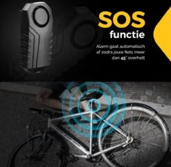 Anti-Diefstal Fietsalarm Met Extra Afstandsbediening - Scooter Alarmsysteem - Bike Alarm - Fietsalarm Voor E-bike - Waterdicht - 113DB -Makita || Merkloos || Stanley Verkoopwinkel 1200x1170 18