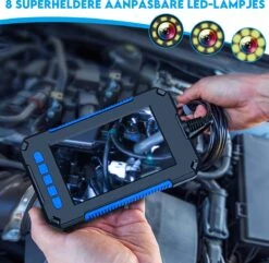 Looki Endoscoop Met Scherm 5M + GRATIS 32GB SD-kaart - Inspectie Camera – 1080P LED Verlichting – 4.3 Inch Scherm – 8 Mm Dik - IP67 Waterdicht 13 Looki Endoscoop Met Scherm 5M + GRATIS 32GB SD-kaart - Inspectie Camera – 1080P LED Verlichting – 4.3 Inch Scherm – 8 Mm Dik - IP67 Waterdicht -Makita || Merkloos || Stanley Verkoopwinkel 1200x1170 8