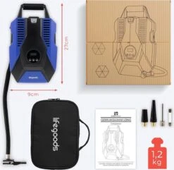 LifeGoods Elektrische Compressor En Bandenpomp - 12V - 10,3 Bar - 35L/m - Blauw -Makita || Merkloos || Stanley Verkoopwinkel 1200x1171 11