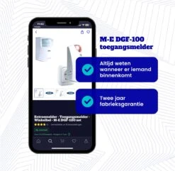 Entreemelder - Toegangsmelder - Winkelbel - M-E DGF-100 Set -Makita || Merkloos || Stanley Verkoopwinkel 1200x1171 34