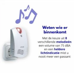 Entreemelder - Toegangsmelder - Winkelbel - M-E DGF-100 Set -Makita || Merkloos || Stanley Verkoopwinkel 1200x1171 35