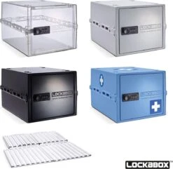 Lockabox One™ Afsluitbare Medicijnkast - Opbergbox Met Cijferslot - Kristal 15 Lockabox One™ Afsluitbare Medicijnkast - Opbergbox Met Cijferslot - Kristal -Makita || Merkloos || Stanley Verkoopwinkel 1200x1173 19