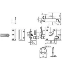 Lips Oplegslot 1753-50 Mm Met Vaste Cilinder D2 SKG** -Makita || Merkloos || Stanley Verkoopwinkel 1200x1174 26