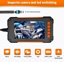 Sightstrong Inspectiecamera Met Scherm 5M - 1080P HD - 4.3 Inch LCD Scherm - Incl. 32GB SD-Kaart- IP67 Waterdicht - LED Verlichting - Endoscoop - Inspectie Camera 16 Sightstrong Inspectiecamera Met Scherm 5M - 1080P HD - 4.3 Inch LCD Scherm - Incl. 32GB SD-Kaart- IP67 Waterdicht - LED Verlichting - Endoscoop - Inspectie Camera -Makita || Merkloos || Stanley Verkoopwinkel 1200x1175 10
