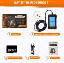Sightstrong Inspectiecamera Met Scherm 5M - 1080P HD - 4.3 Inch LCD Scherm - Incl. 32GB SD-Kaart- IP67 Waterdicht - LED Verlichting - Endoscoop - Inspectie Camera 19 Sightstrong Inspectiecamera Met Scherm 5M - 1080P HD - 4.3 Inch LCD Scherm - Incl. 32GB SD-Kaart- IP67 Waterdicht - LED Verlichting - Endoscoop - Inspectie Camera -Makita || Merkloos || Stanley Verkoopwinkel 1200x1175 11