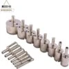 Breskol Diamantboren Set Tegels - Diamantboren -diamant Boren- Tegelboren - Tegelboor - Glasboor - Diamantboor 6 Mm - Diamantboor 8 Mm - Diamantboor Nat - 15 Delige Set - Diamantboor - Diamantborenset - Gatzaag