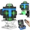 Premic Zelfnivellerende Kruislijnlaser 4D Bouwlaser - 4 Tot 16 Lijnen – 360° Graden Roterende Laser – Inclusief 2X Batterijen