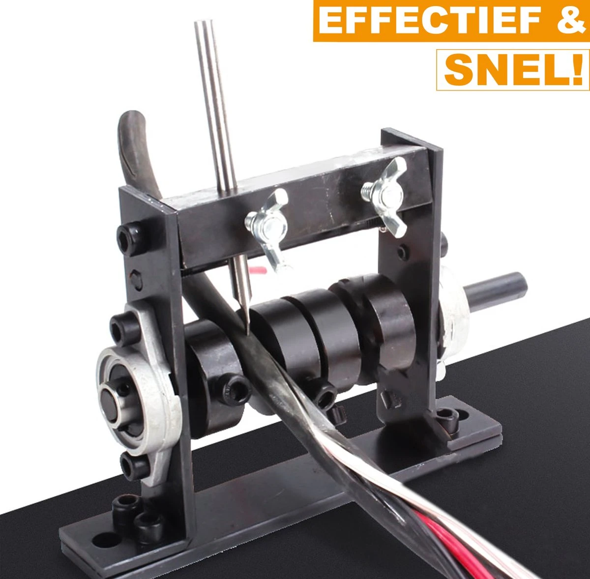 Happyment Kabelstripper Machine - Extra Accessories - Kabelpeller - Draadstripper - Automatische Striptang - Stripmachine - Elektrisch - Koper 2 Happyment Kabelstripper Machine - Extra Accessories - Kabelpeller - Draadstripper - Automatische Striptang - Stripmachine - Elektrisch - Koper - Afbeelding 2