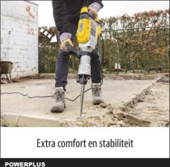 Powerplus POWX11861 Breekhamer - 1700W - 60 Joule - SDS Hex - Trilling Reductie - Incl. Gereedschapskoffer Met Wielen En 2 Beitels - Voor Beton En Steen 8 Powerplus POWX11861 Breekhamer - 1700W - 60 Joule - SDS Hex - Trilling Reductie - Incl. Gereedschapskoffer Met Wielen En 2 Beitels - Voor Beton En Steen -Makita || Merkloos || Stanley Verkoopwinkel 1200x1178 21