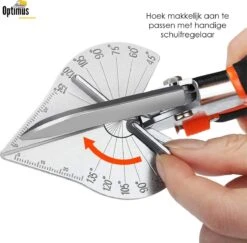 Optimus Professionele Plintenschaar / Verstekschaar 45°-135° - Verbeterd Model - RVS - Plintentang - Plintenknipper - Laminaatknipper -Makita || Merkloos || Stanley Verkoopwinkel 1200x1179 2
