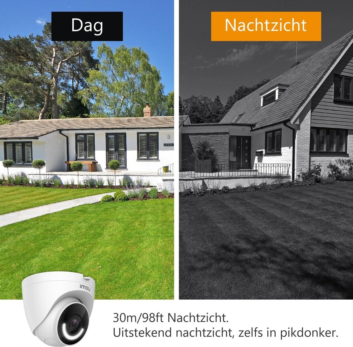 Imou Turret IP-camera - Dome - Voor Buiten - Full HD (1080p) 16 Imou Turret IP-camera - Dome - Voor Buiten - Full HD (1080p) - Afbeelding 16