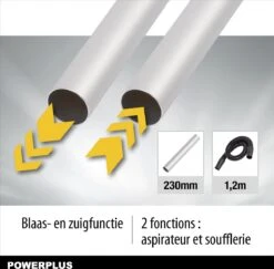 Powerplus POWX3013 Aszuiger - 1600W - 20L - Incl. Filter -Makita || Merkloos || Stanley Verkoopwinkel 1200x1180 15