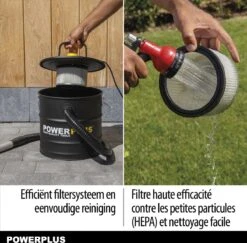 Powerplus POWX3013 Aszuiger - 1600W - 20L - Incl. Filter -Makita || Merkloos || Stanley Verkoopwinkel 1200x1180 16