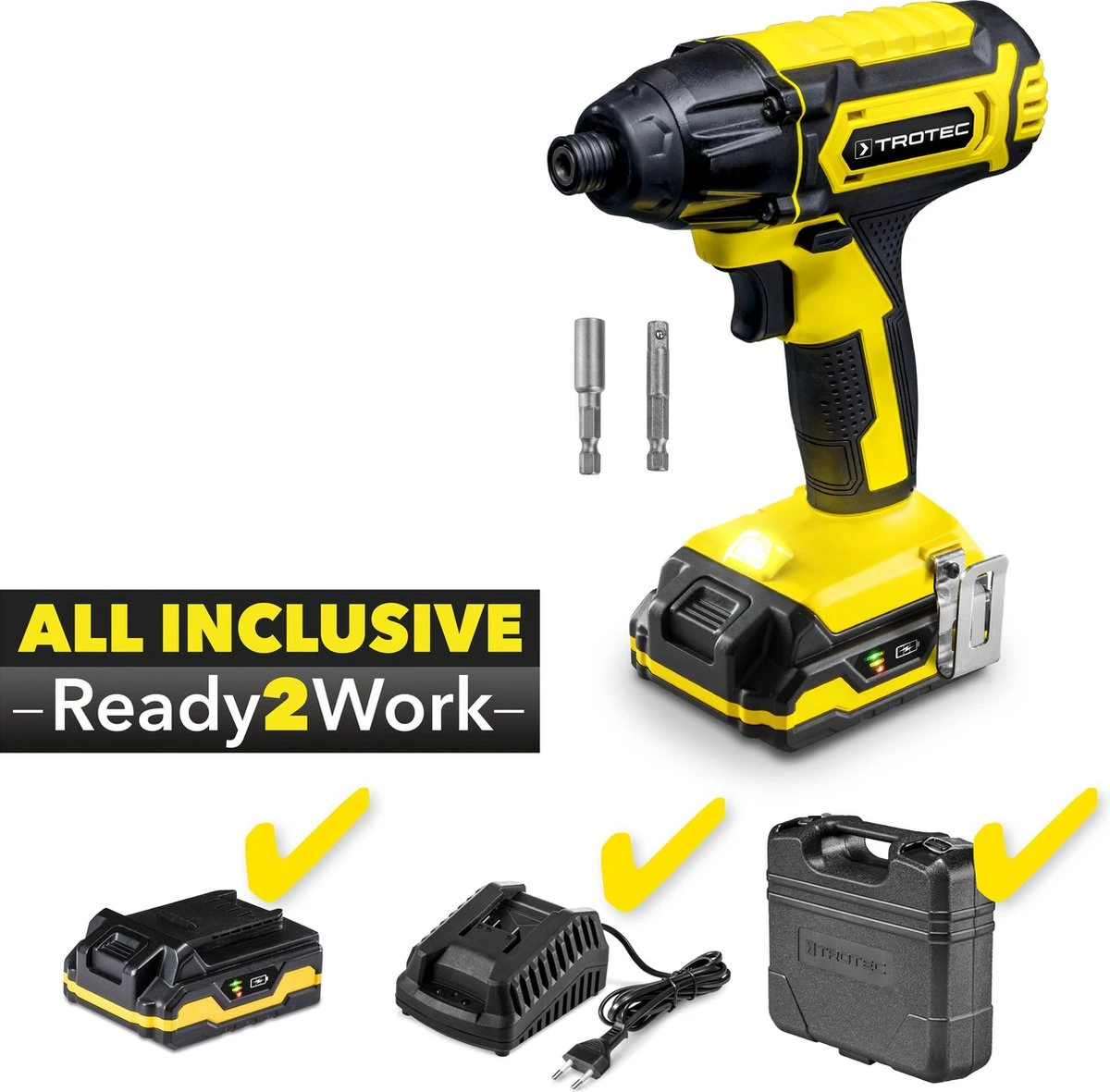 TROTEC Accu Slagschroevendraaier PIDS 10‑20V 3 TROTEC Accu Slagschroevendraaier PIDS 10‑20V - Afbeelding 3