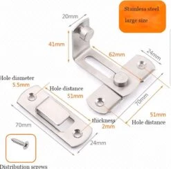 Schuifdeurslot Rvs Zwart Met Haak 8 Schuifdeurslot Rvs Zwart Met Haak -Makita || Merkloos || Stanley Verkoopwinkel 1200x1181 34
