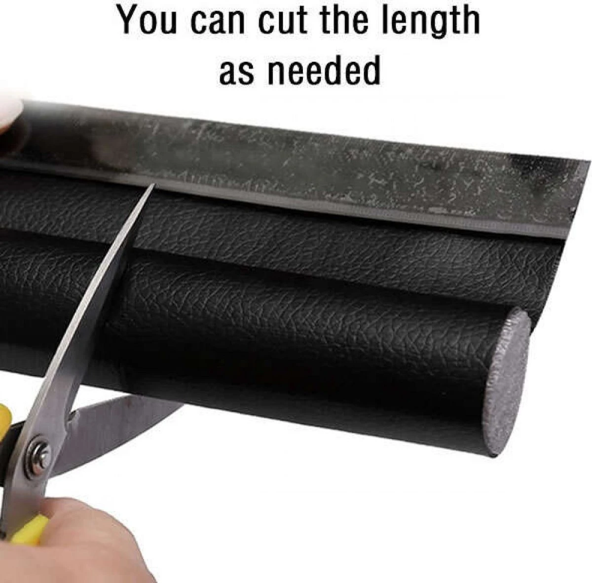 Merkloos Tochtstopper - 95 Cm - 2 X Enkele Tochtrol - Deur Isolatie - Tochtstopper - Aanpasbaar - Antraciet 2 Merkloos Tochtstopper - 95 Cm - 2 X Enkele Tochtrol - Deur Isolatie - Tochtstopper - Aanpasbaar - Antraciet - Afbeelding 2