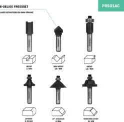 VONROC Bovenfrees 1200W – 6-8mm – Variabel Toerental 16.000 – 30.000 Rpm – Incl. 6-delige Freesset, Malgeleider, Parallelgeleider En Centreerpen -Makita || Merkloos || Stanley Verkoopwinkel 1200x1184 13