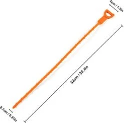 Gootsteenontstopper - Millieu Vriendelijke Gootsteen Reiniger - Herbruikbaar & Duurzame, Haarverwijderaar, Doucheput Reiniger