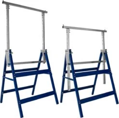 Merkloos Metalen Schragen - In Hoogte Verstelbaar - Tot 200kg - 2 Stuks -Makita || Merkloos || Stanley Verkoopwinkel 1200x1185 9