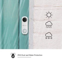 Ezviz DB1C Wifi Videodeurbel - Werkt Met Google Assistent - Zonder Abonnement - Wit 6 Ezviz DB1C Wifi Videodeurbel - Werkt Met Google Assistent - Zonder Abonnement - Wit -Makita || Merkloos || Stanley Verkoopwinkel 1200x1186 25