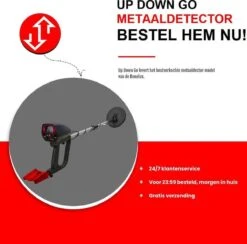 Up Down Go Metaaldetector - Voor Kinderen & Volwassenen - Schep - Inclusief Batterijen - 20 Tot 70 CM Detectie Bereik -Makita || Merkloos || Stanley Verkoopwinkel 1200x1186 4
