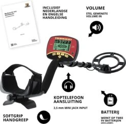 MacGyver Metaaldetector Professional - Nauwkeurige Metaalzoeker Met Unieke Pinpointer – LCD Display – 25cm Waterdichte Zoekspoel -Makita || Merkloos || Stanley Verkoopwinkel 1200x1186 5