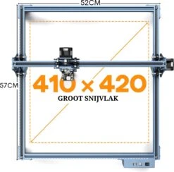 Sculpfun S9 Pro - Laser Cutter Met Ultra Dunne Laser - Laser Graveermachine - Laser Engraver - Hoge Precisie Snijmachine 5.5W 90W - Volledige Set - Snijvlak 410x420mm - 3kg -Makita || Merkloos || Stanley Verkoopwinkel 1200x1187 14
