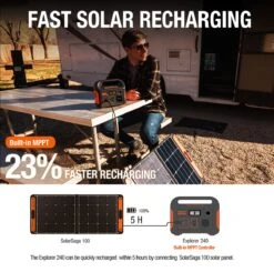 Jackery Explorer 240 Met 100W Zonnepaneel - Jackery Powerstation Met Zonnepaneel - Solar Panel Gereedschapsaccu - Kamperen - Off-grid Survival - 230V Power Station Generator 14 Jackery Explorer 240 Met 100W Zonnepaneel - Jackery Powerstation Met Zonnepaneel - Solar Panel Gereedschapsaccu - Kamperen - Off-grid Survival - 230V Power Station Generator -Makita || Merkloos || Stanley Verkoopwinkel 1200x1188 16