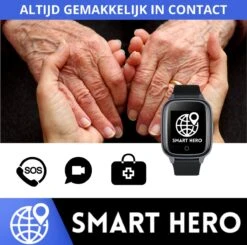 Persoonlijk Alarm Horloge Voor Ouderen - SOS KNOP - Valdetectie - Alarm Horloge Senioren - Hartslag & Bloeddruk - SpO2 - Medicatie Alarm - Persoonsalarm - GPS Horloge Senior - Smartwatch Voor Ouderen - Persoonlijke Alarmen - App En Simkaart -Makita || Merkloos || Stanley Verkoopwinkel 1200x1188 21