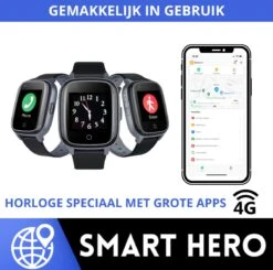 Persoonlijk Alarm Horloge Voor Ouderen - SOS KNOP - Valdetectie - Alarm Horloge Senioren - Hartslag & Bloeddruk - SpO2 - Medicatie Alarm - Persoonsalarm - GPS Horloge Senior - Smartwatch Voor Ouderen - Persoonlijke Alarmen - App En Simkaart -Makita || Merkloos || Stanley Verkoopwinkel 1200x1188 26