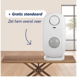 Smartwares SMA-40150 Alarmsysteem - Bewegingssensor - 60 M Bereik - 2 Afstandsbedieningen - 100 DB -Makita || Merkloos || Stanley Verkoopwinkel 1200x1189 20