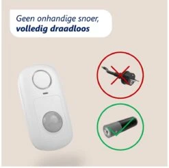 Smartwares SMA-40150 Alarmsysteem - Bewegingssensor - 60 M Bereik - 2 Afstandsbedieningen - 100 DB -Makita || Merkloos || Stanley Verkoopwinkel 1200x1189 21