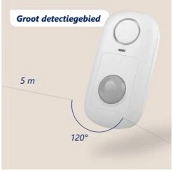 Smartwares SMA-40150 Alarmsysteem - Bewegingssensor - 60 M Bereik - 2 Afstandsbedieningen - 100 DB -Makita || Merkloos || Stanley Verkoopwinkel 1200x1189 24