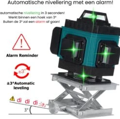 Dokx Zelfnivellerende Kruislijnlaser 16 Lijnen - Hardcase - 360° Graden Roterende Laser - Hardcase 25 Dokx Zelfnivellerende Kruislijnlaser 16 Lijnen - Hardcase - 360° Graden Roterende Laser - Hardcase -Makita || Merkloos || Stanley Verkoopwinkel 1200x1192 14