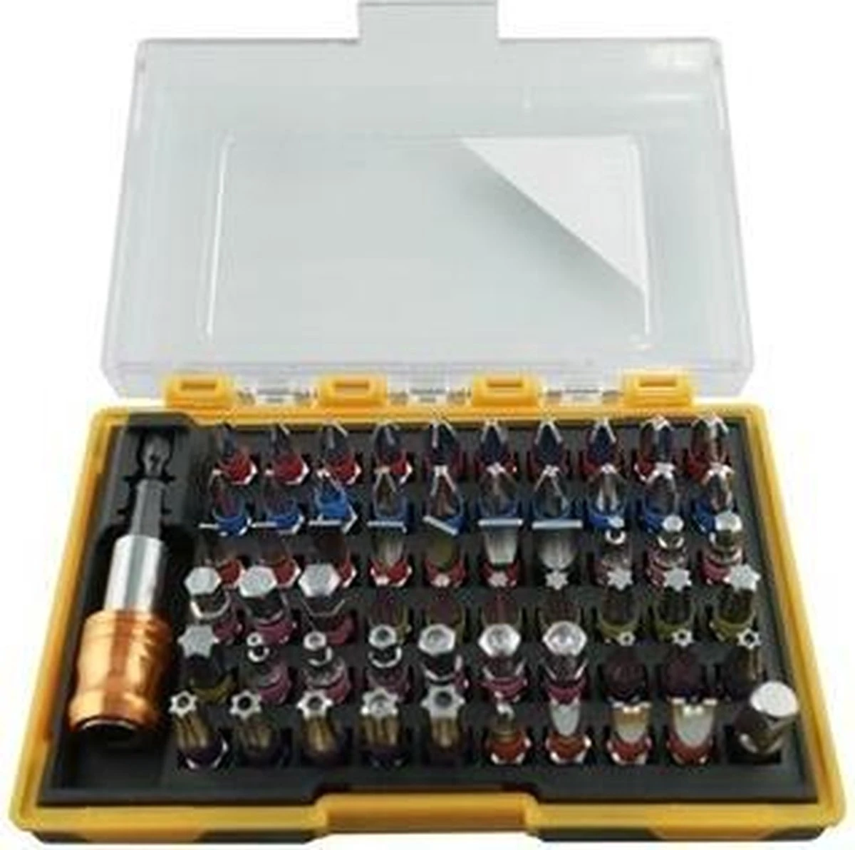 Bitset Professional - Gereedschap - 61 Delig - Professioneel - Met Kleurcode - 61 Dlg 13 Bitset Professional - Gereedschap - 61 Delig - Professioneel - Met Kleurcode - 61 Dlg - Afbeelding 13