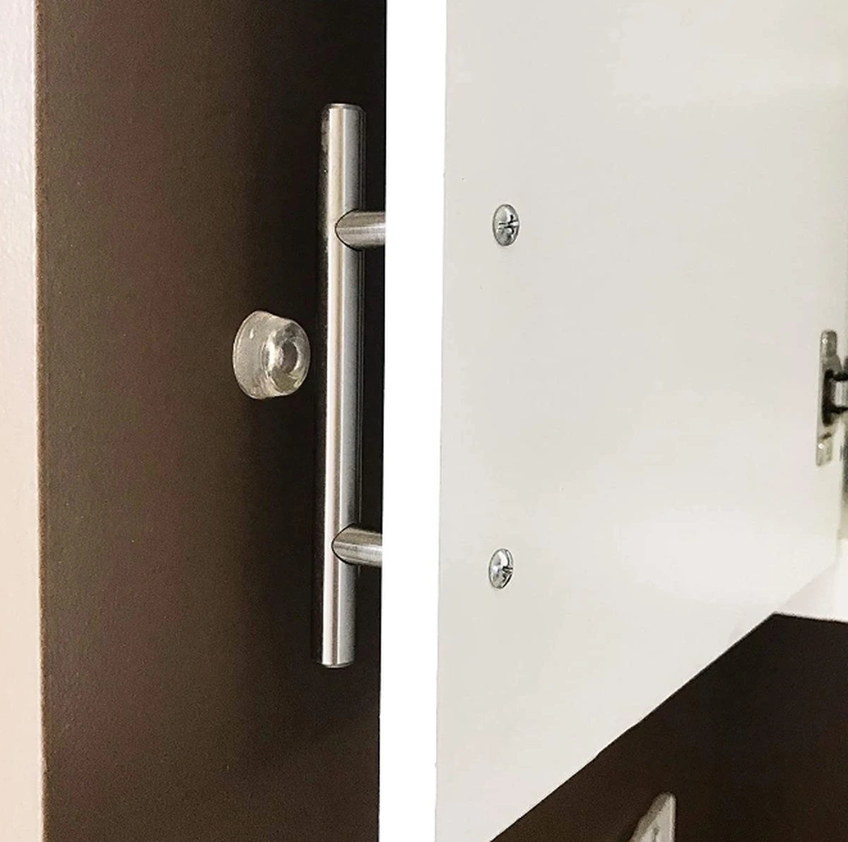 FSW-Products - 2 Stuks - Siliconen Buffers - 22mm Dia - 12mm Dik - Schokdempers - Zelfklevend - Deurbuffer - Deurstopper - Ladekast - Bescherming - Glazen Tafel - Meubelonderzetter - Stootdoppen - Geluidsdempers - WC Buffer - Toilet - Transparant 2 FSW-Products - 2 Stuks - Siliconen Buffers - 22mm Dia - 12mm Dik - Schokdempers - Zelfklevend - Deurbuffer - Deurstopper - Ladekast - Bescherming - Glazen Tafel - Meubelonderzetter - Stootdoppen - Geluidsdempers - WC Buffer - Toilet - Transparant - Afbeelding 2