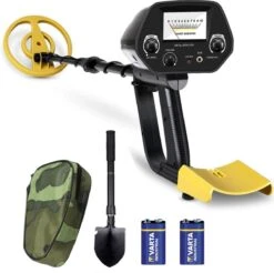 DETECT-IT Metaaldetector - Voor Kinderen En Volwassenen - Verstelbare Hoogte - Incl. Batterijen En Schep